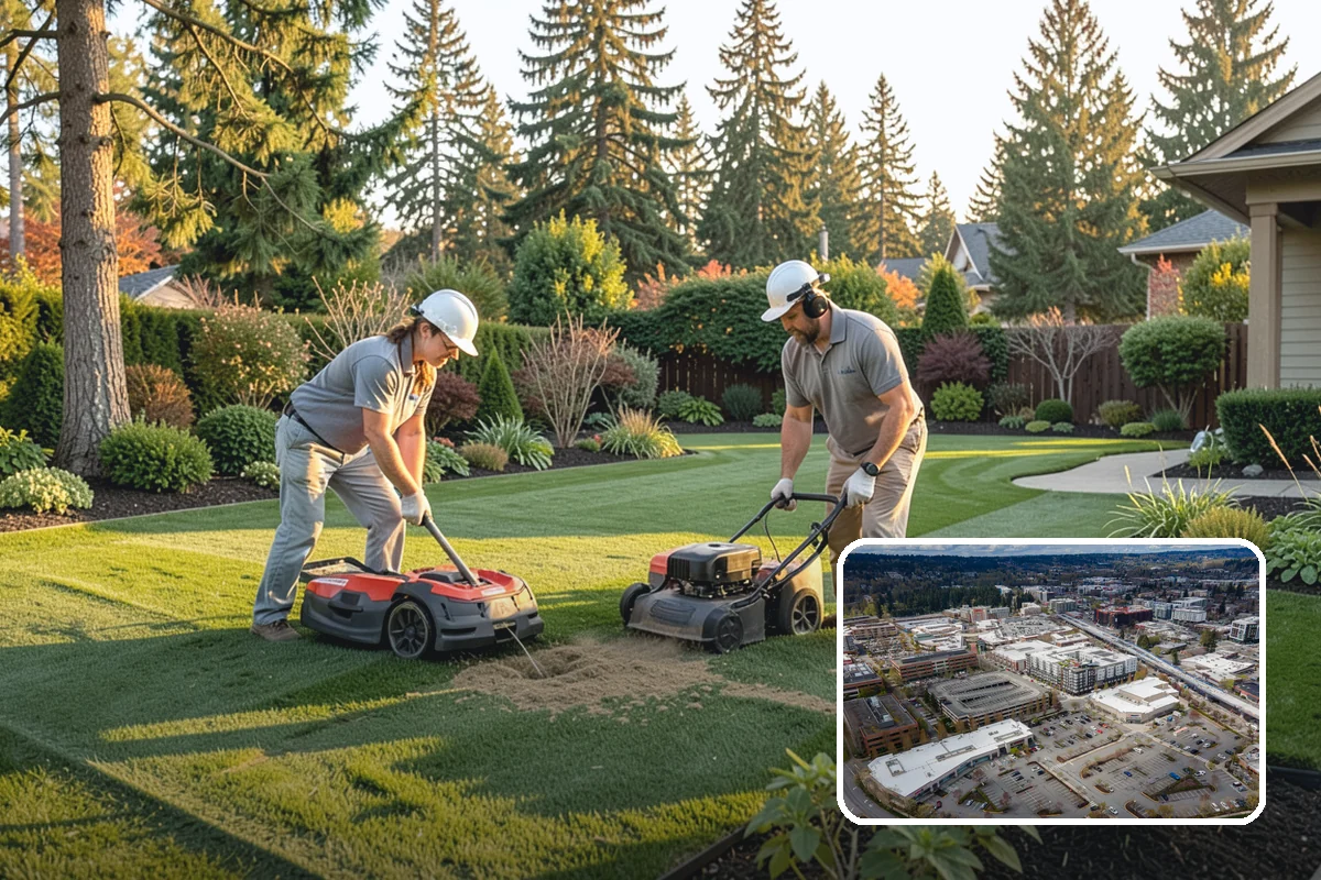 Boulder Retaining Wall in Redmond, King County, WA - Excellent free-draining performance in wet climates