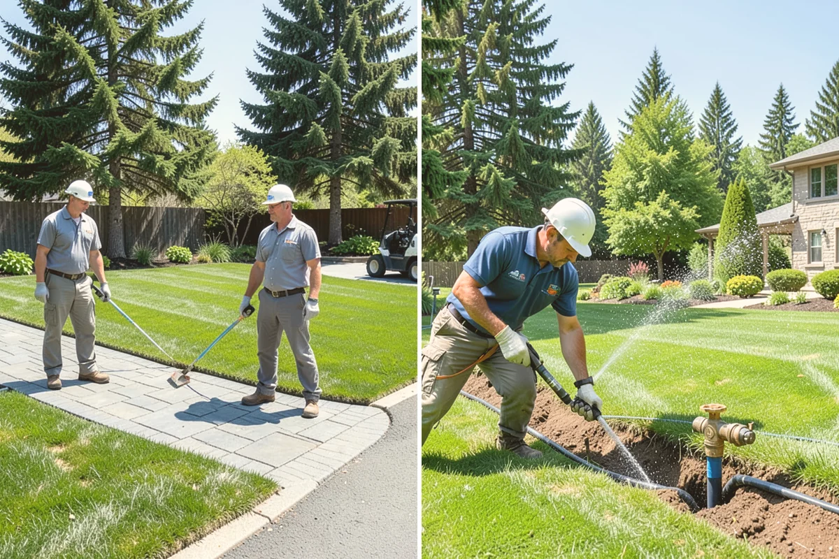 Boulder Retaining Wall in Sammamish, King County, WA - Excavate and bench the slope
