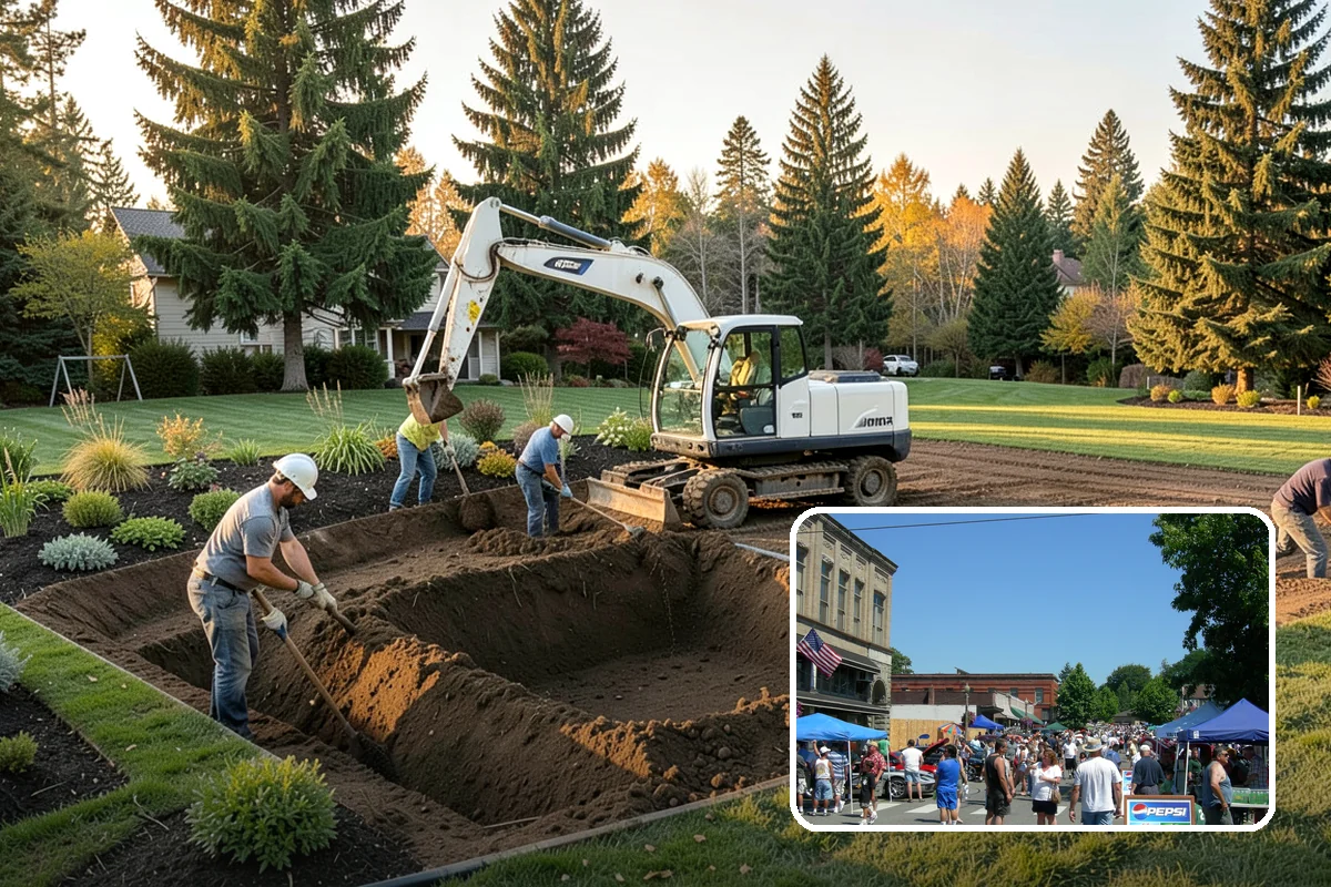 Boulder Retaining Wall in Snohomish, Snohomish County, WA - Excellent free-draining performance in wet climates