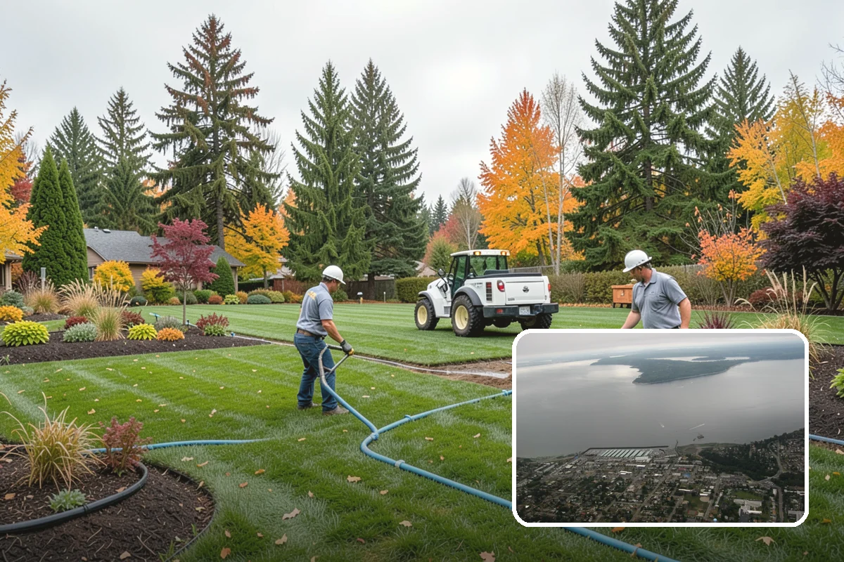 Boulder Wall Installation in Des Moines, King County, WA - Massive stones provide strong, gravity-based retention