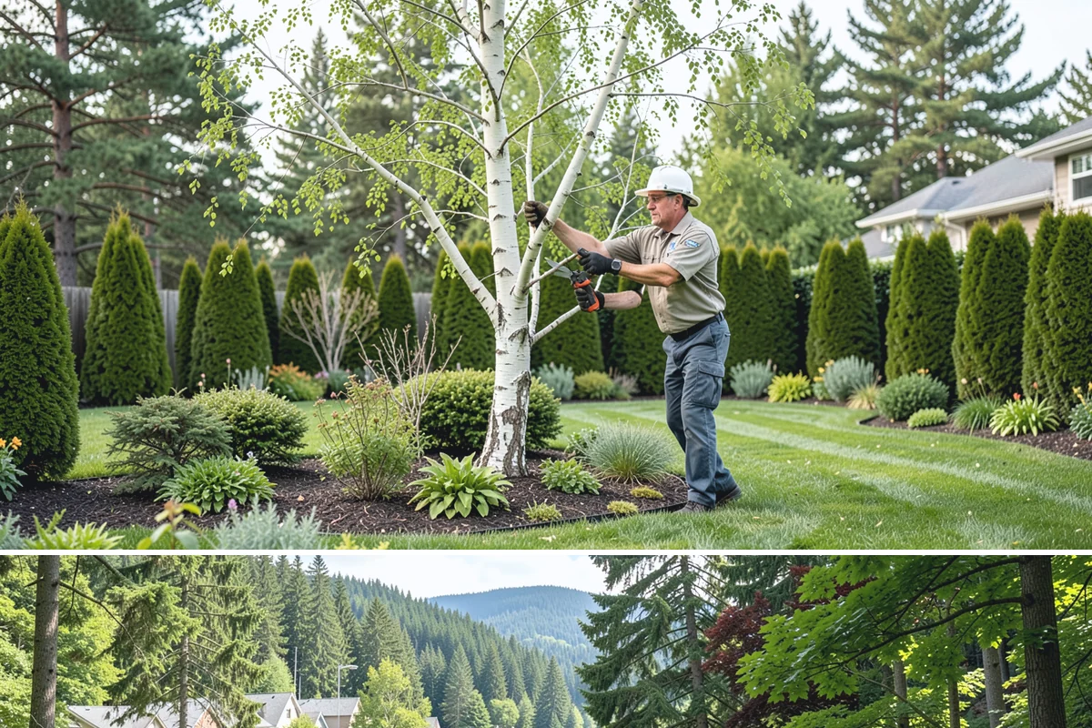 Boulder Wall Installation in Lake Forest Park, King County, WA - Summer's firmer, drier ground provides the stable footing that heavy equipment and boulder placement require, avoiding the mud of...