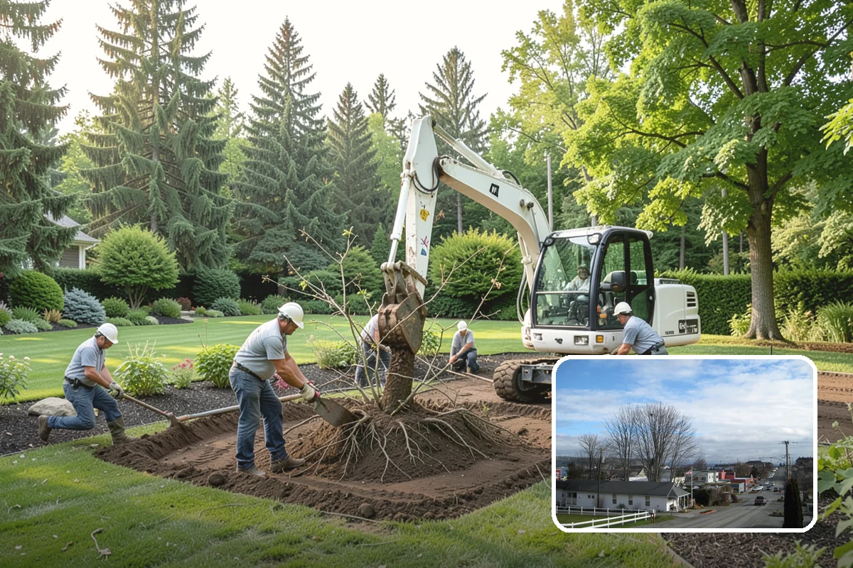 Boulder Wall Installation in Langley, Island County, WA - Massive stones provide strong, gravity-based retention