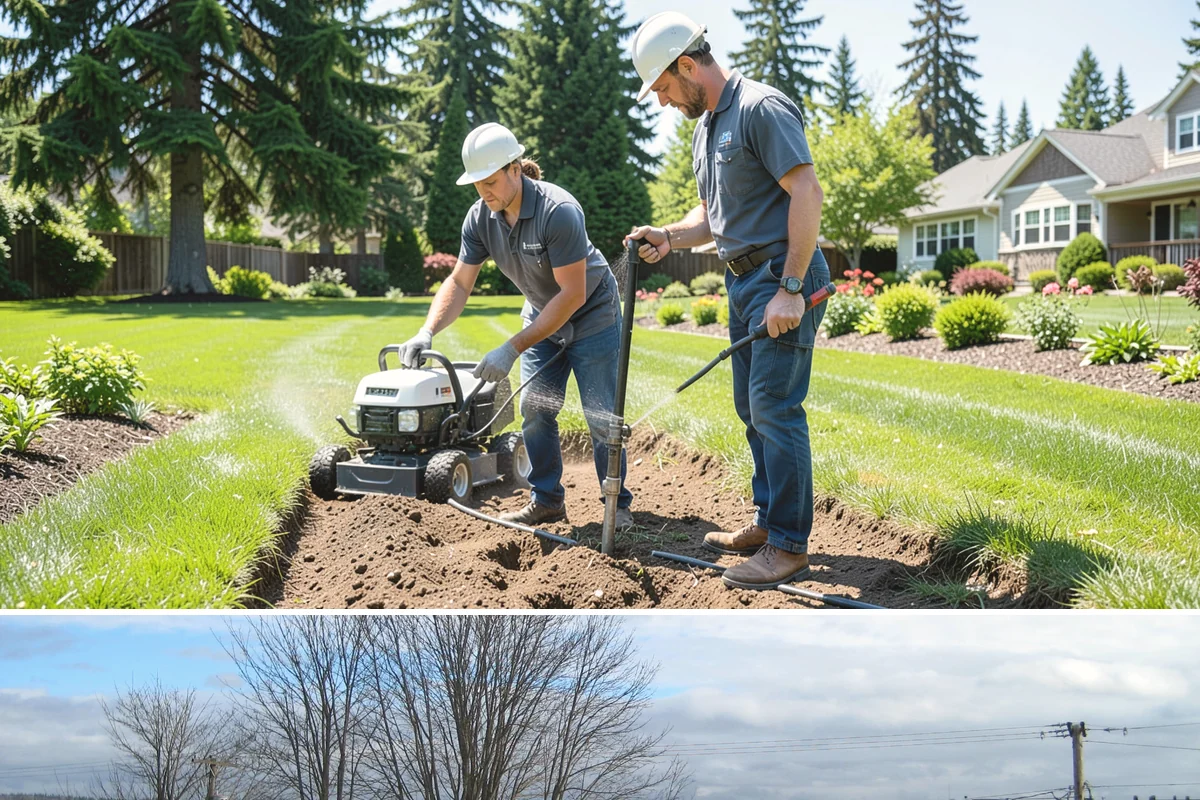 Boulder Wall Installation in Langley, Island County, WA - Summer's firmer, drier ground provides the stable footing that heavy equipment and boulder placement require, avoiding the mud of...