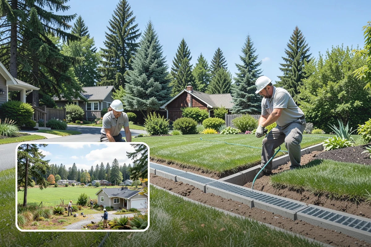 Boulder Wall Installation in Lyman, Skagit County, WA - Massive stones provide strong, gravity-based retention