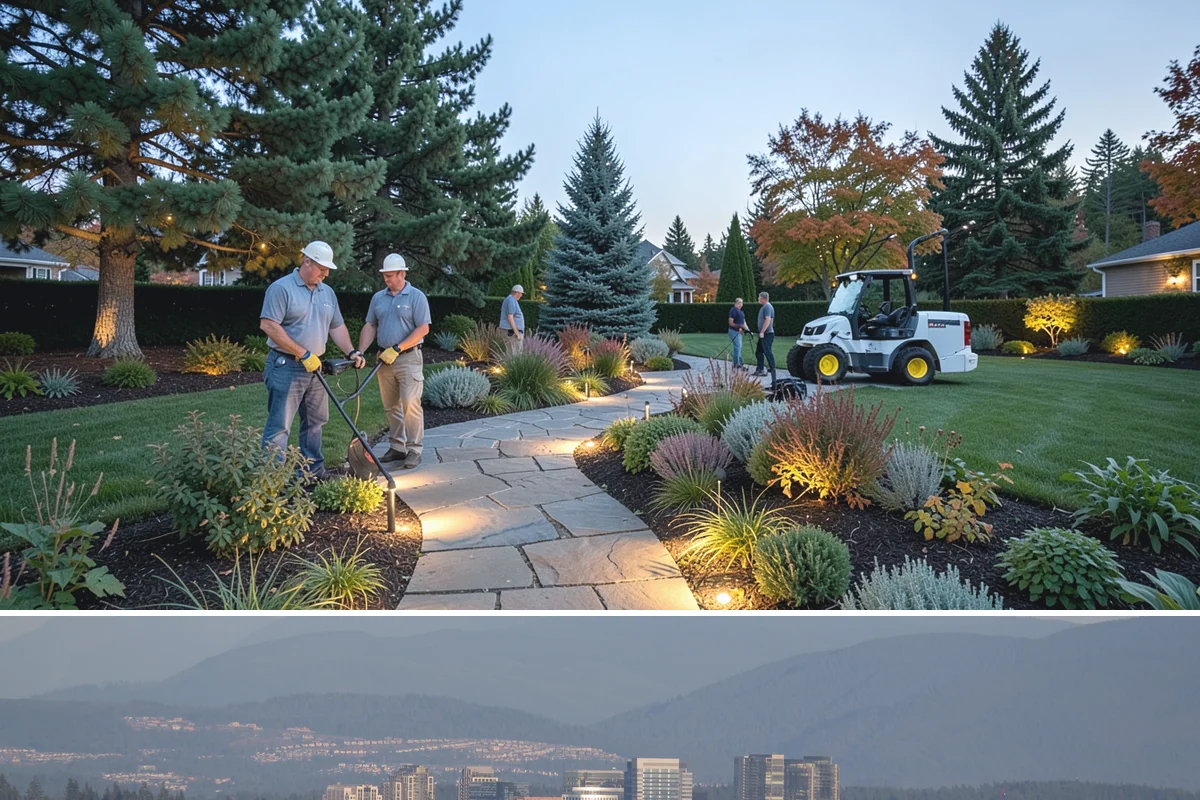 Boulder Wall Installation in Medina, King County, WA - Summer's firmer, drier ground provides the stable footing that heavy equipment and boulder placement require, avoiding the mud of...