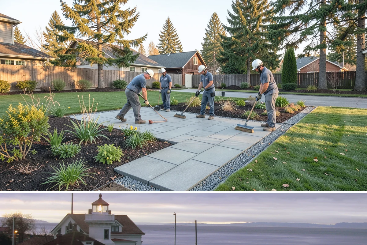 Boulder Wall Installation in Mukilteo, Snohomish County, WA - Summer's firmer, drier ground provides the stable footing that heavy equipment and boulder placement require, avoiding the mud of...