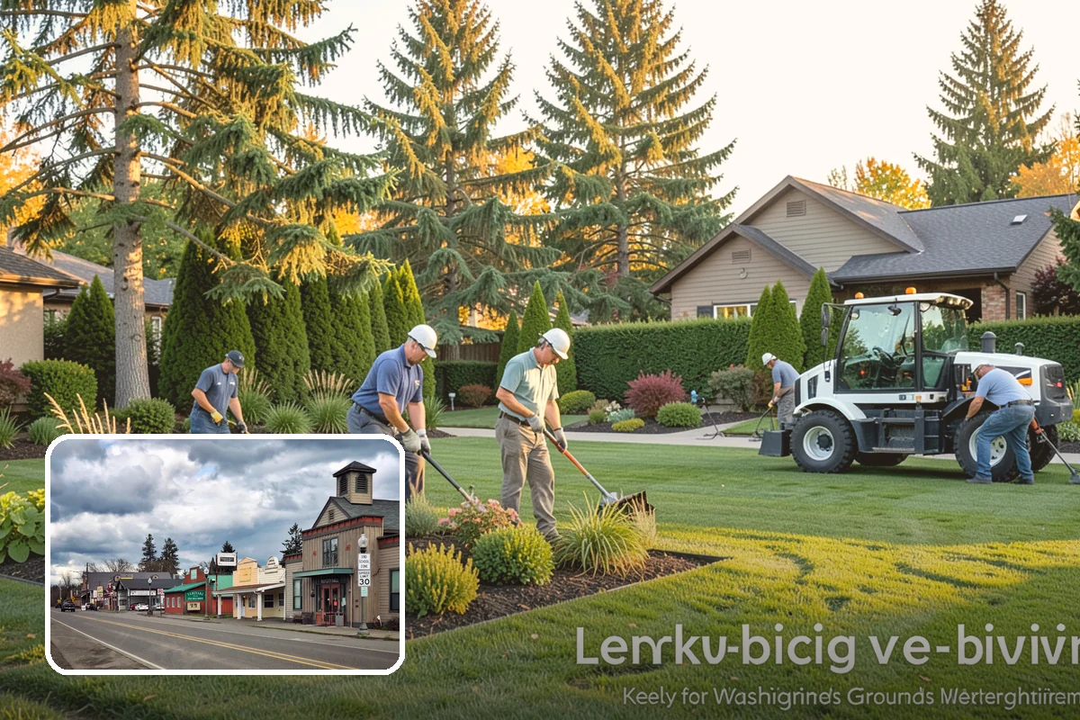 Boulder Wall Installation in Roy, Pierce County, WA - Massive stones provide strong, gravity-based retention