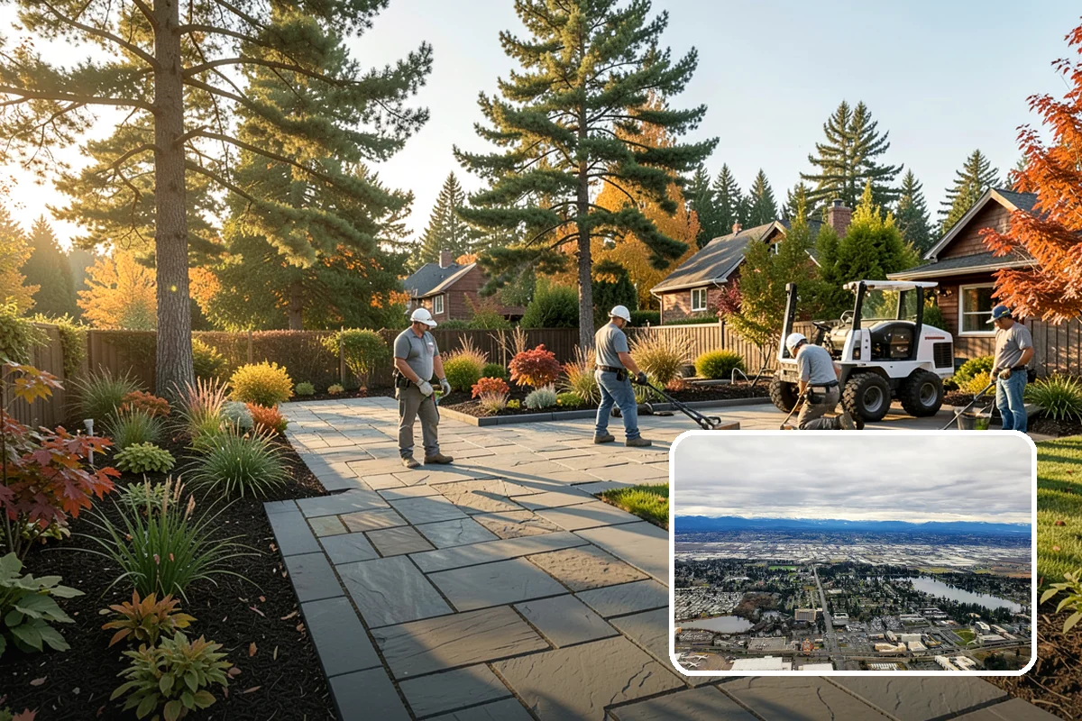 Boulder Wall Installation in SeaTac, King County, WA - Massive stones provide strong, gravity-based retention