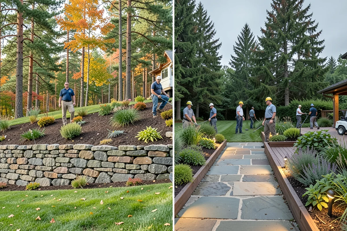 Boulder Wall Installation in SeaTac, King County, WA - Assess the slope, soil, and drainage needs