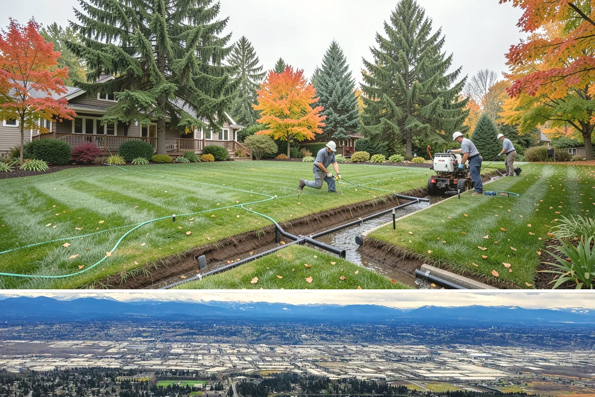 Boulder Wall Installation in SeaTac, King County, WA - Summer's firmer, drier ground provides the stable footing that heavy equipment and boulder placement require, avoiding the mud of...