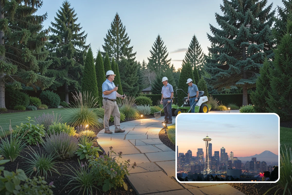 Boulder Wall Installation in Seattle, King County, WA - Massive stones provide strong, gravity-based retention