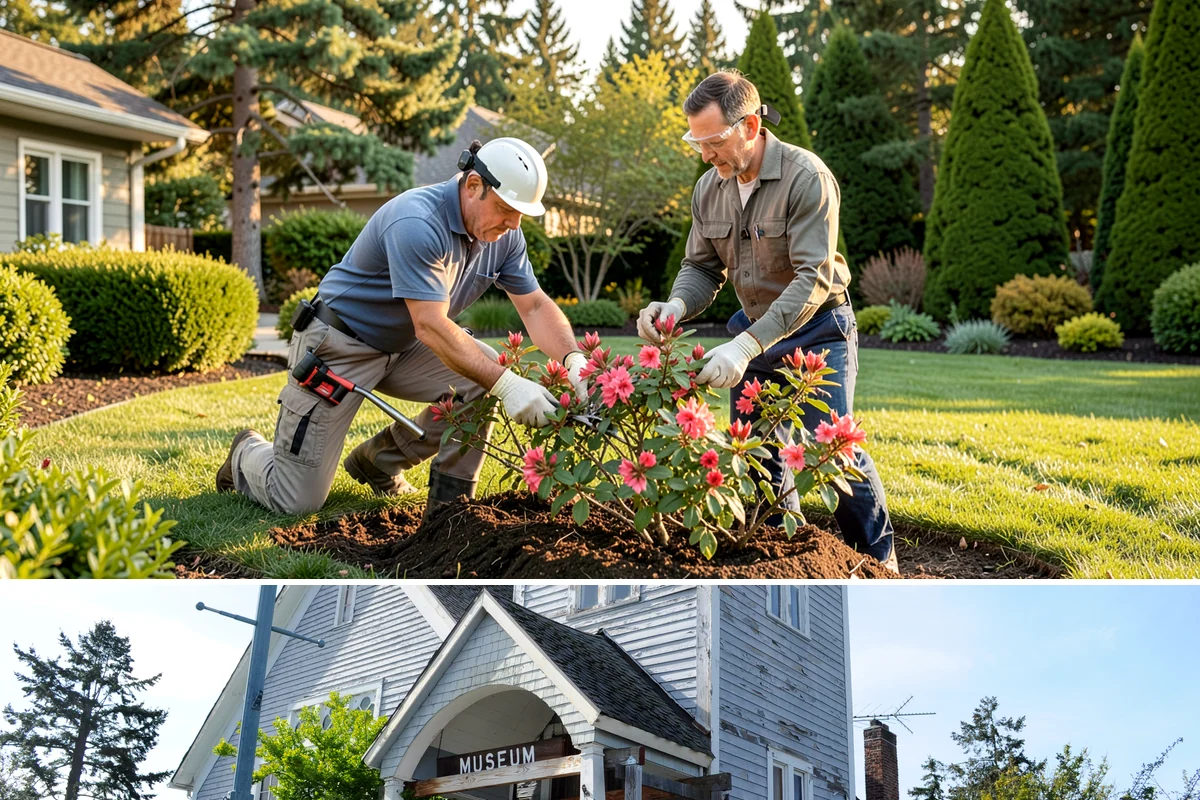 Boulder Wall Installation in Steilacoom, Pierce County, WA - Summer's firmer, drier ground provides the stable footing that heavy equipment and boulder placement require, avoiding the mud of...