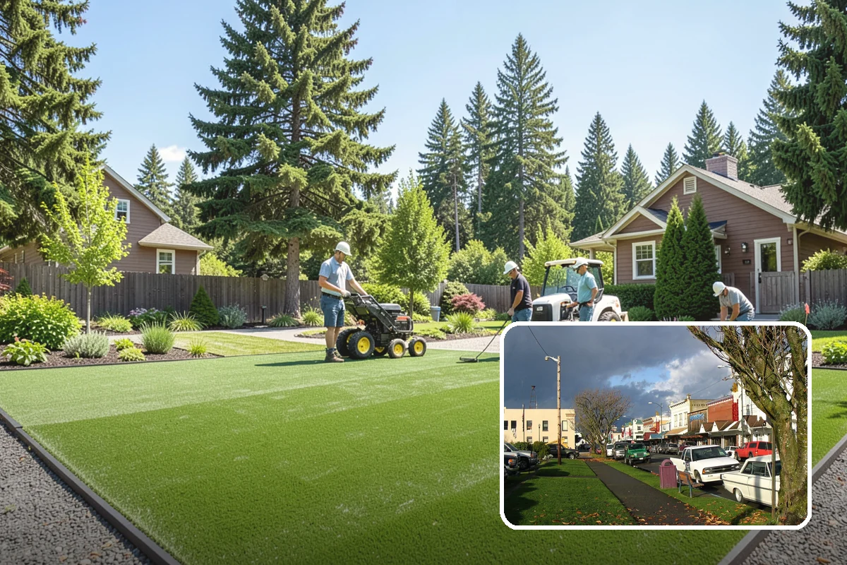 Boxwood Trimming in Arlington, Snohomish County, WA - Crisp, formal faces and level tops