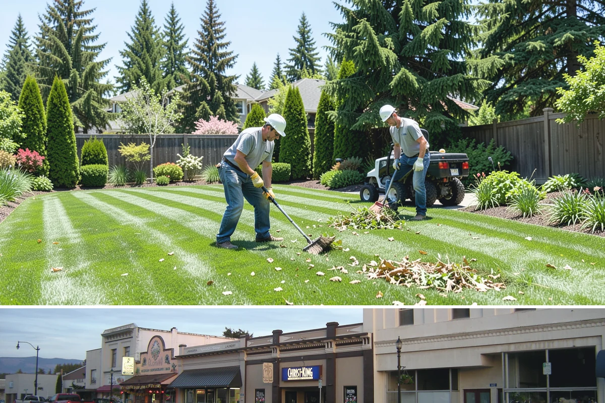 Boxwood Trimming in Burlington, Skagit County, WA - Trimmed after the spring flush hardens off, avoiding late-fall cuts that leave PNW boxwood exposed to frost.