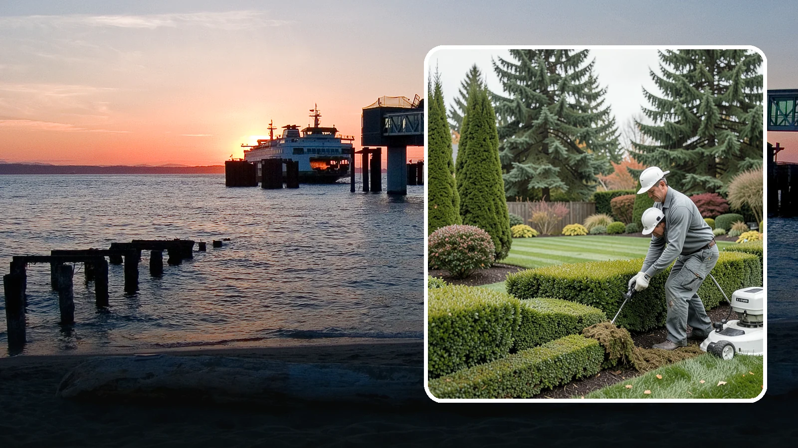 Boxwood Trimming in Edmonds, Snohomish County, WA - Precise boxwood trimming for crisp formal edges and dense, blight-resistant growth.