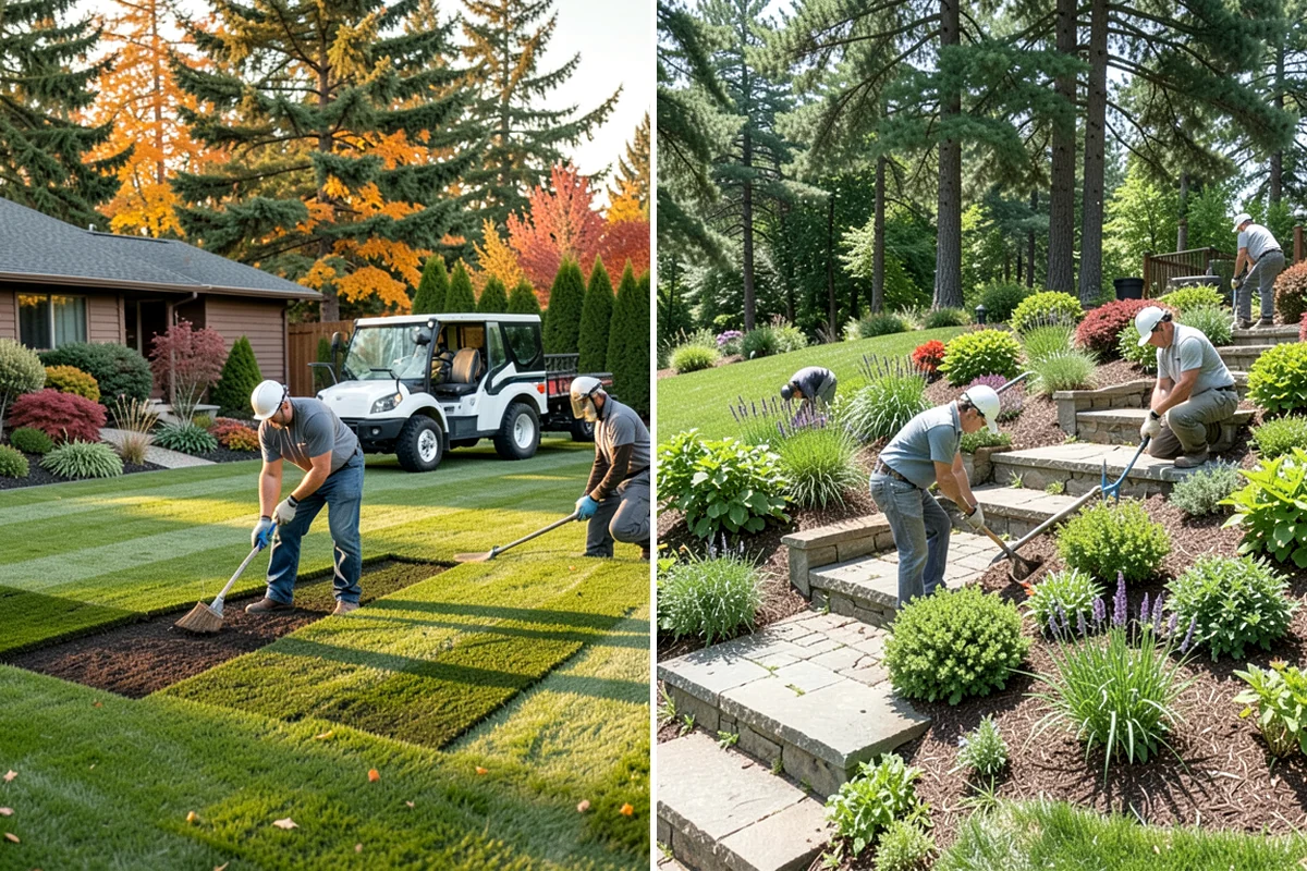 Boxwood Trimming in Everett, Snohomish County, WA - Inspect the boxwood for pests, blight, and dieback