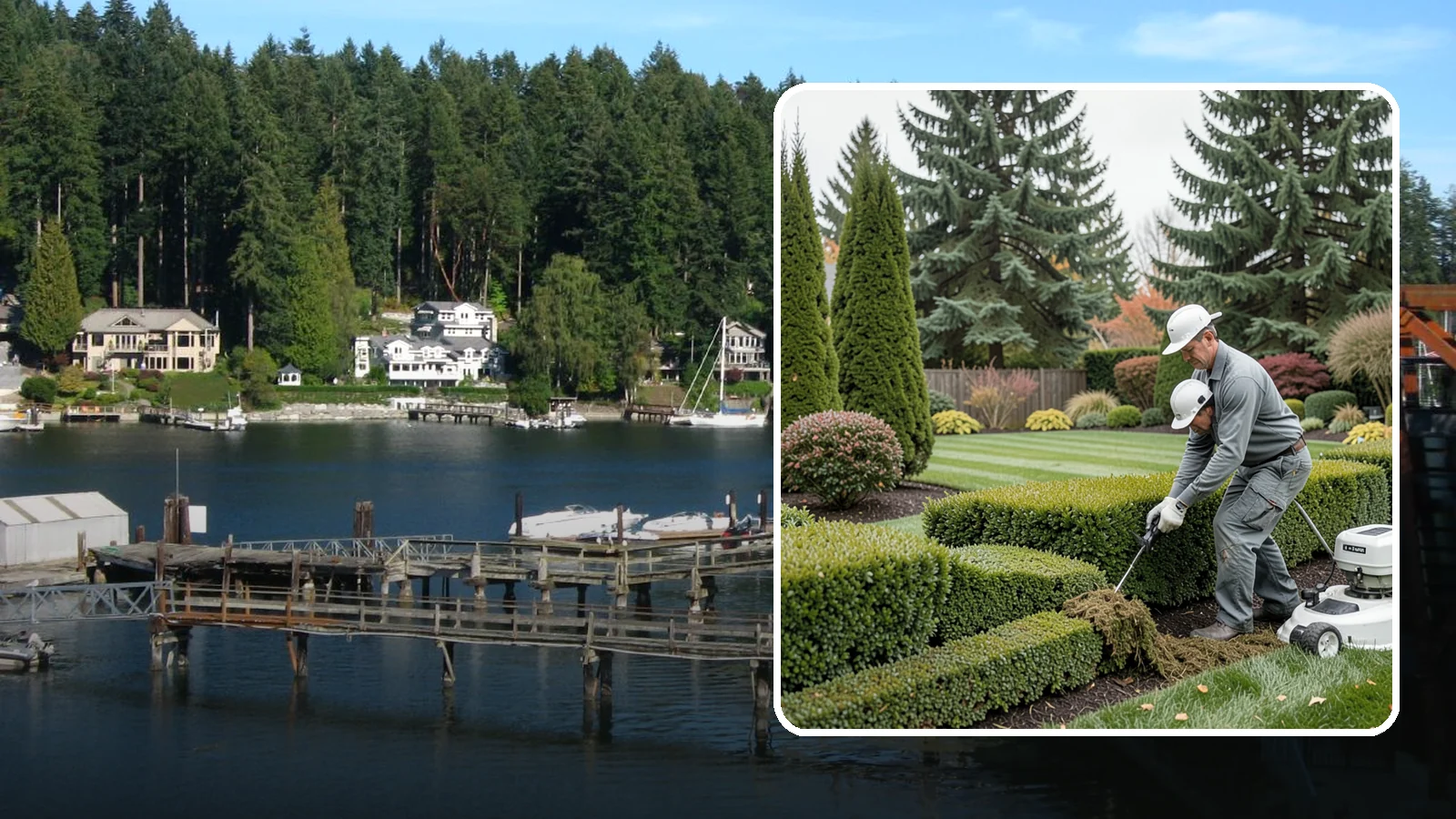Boxwood Trimming in Gig Harbor, Pierce County, WA - Precise boxwood trimming for crisp formal edges and dense, blight-resistant growth.