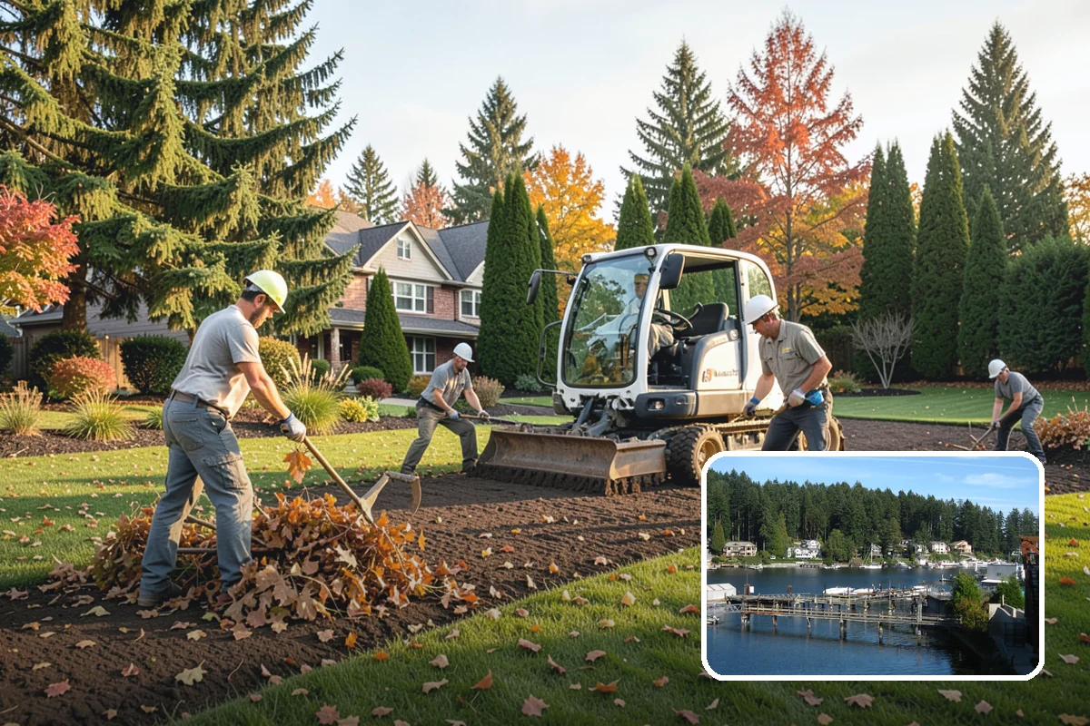 Boxwood Trimming in Gig Harbor, Pierce County, WA - Crisp, formal faces and level tops