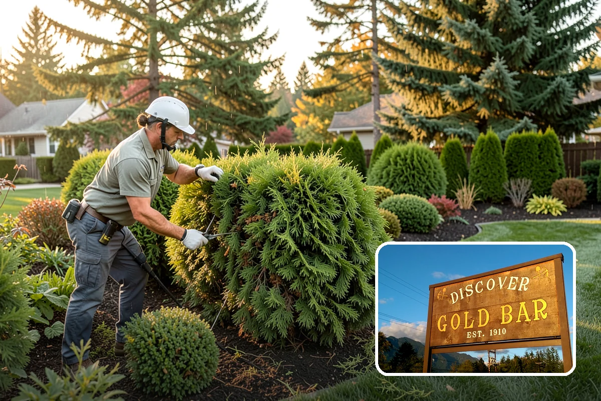 Boxwood Trimming in Gold Bar, Snohomish County, WA - Crisp, formal faces and level tops