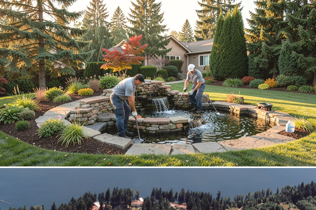Boxwood Trimming in Lakewood, Pierce County, WA - Trimmed after the spring flush hardens off, avoiding late-fall cuts that leave PNW boxwood exposed to frost.