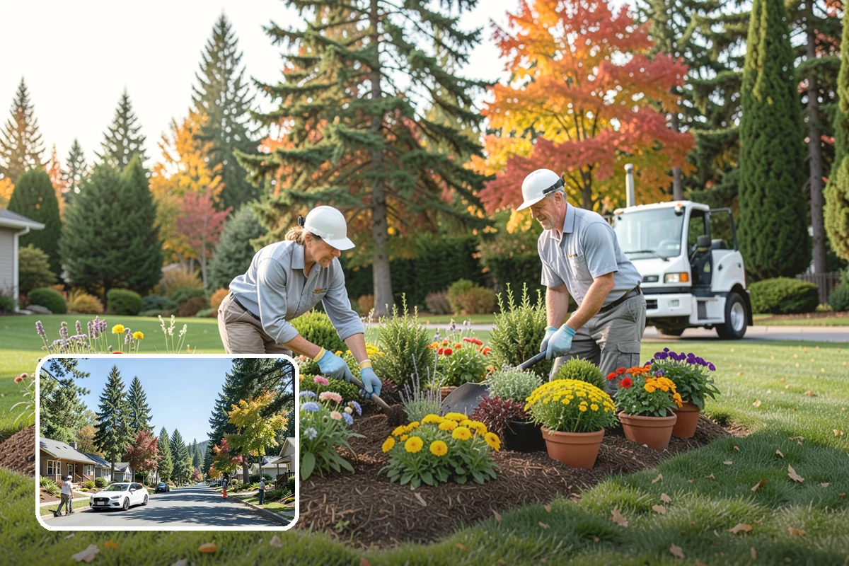Boxwood Trimming in Orting, Pierce County, WA - Crisp, formal faces and level tops