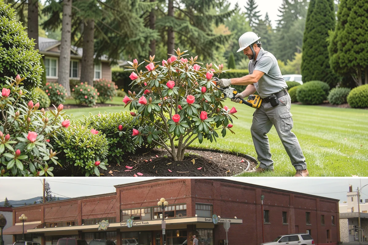 Boxwood Trimming in Sedro-Woolley, Skagit County, WA - Trimmed after the spring flush hardens off, avoiding late-fall cuts that leave PNW boxwood exposed to frost.