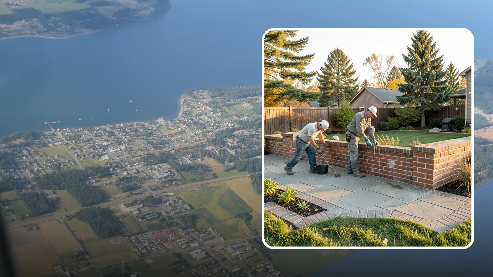 Brick Masonry in Coupeville, Island County, WA - Classic brickwork - walls, pillars, borders, and features - laid with precision for lasting appeal.