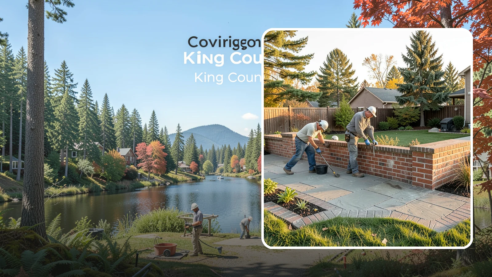 Brick Masonry in Covington, King County, WA - Classic brickwork - walls, pillars, borders, and features - laid with precision for lasting appeal.