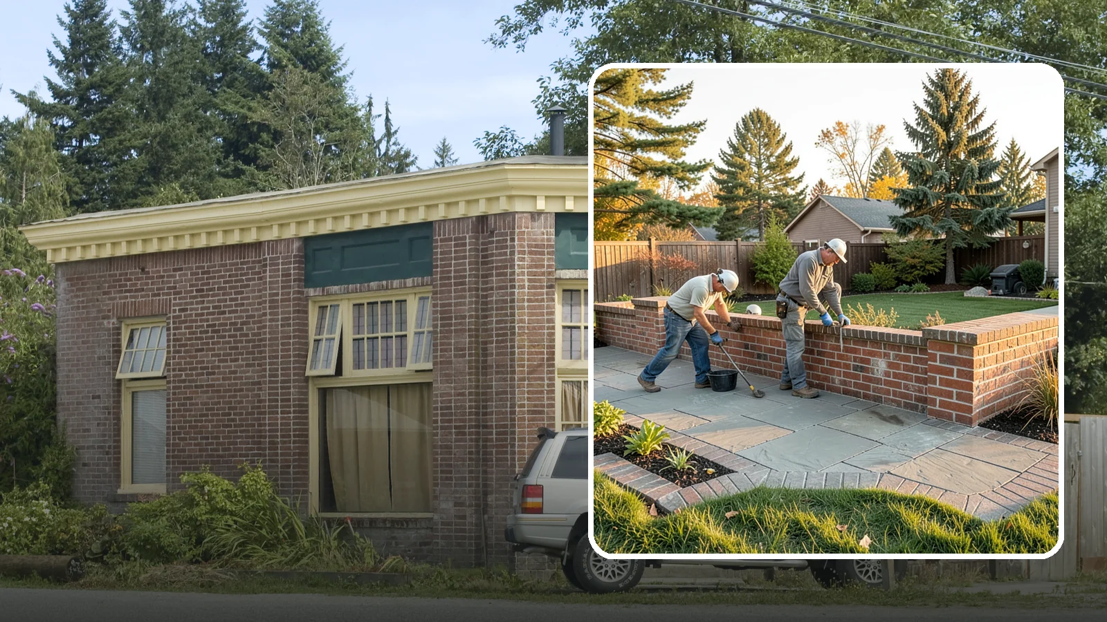 Brick Masonry in Hamilton, Skagit County, WA - Classic brickwork - walls, pillars, borders, and features - laid with precision for lasting appeal.