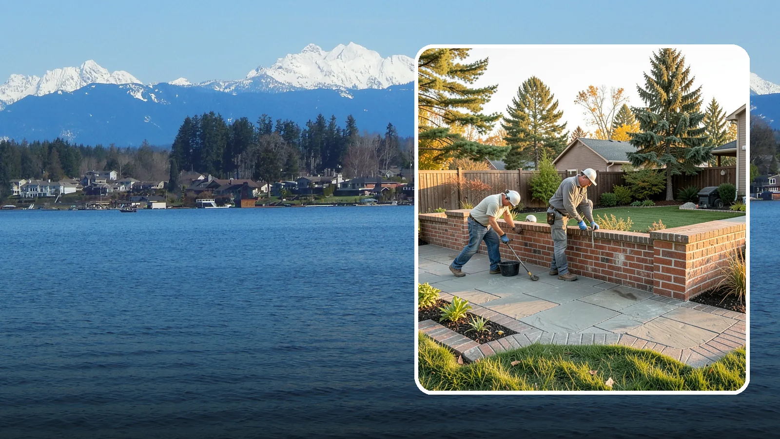 Brick Masonry in Lake Stevens, Snohomish County, WA - Classic brickwork - walls, pillars, borders, and features - laid with precision for lasting appeal.