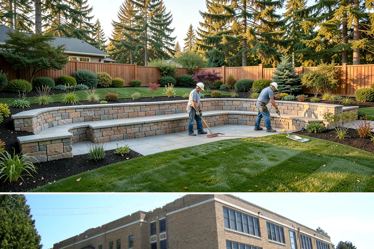 Brick Masonry in Maple Valley, King County, WA - Best built spring through fall.