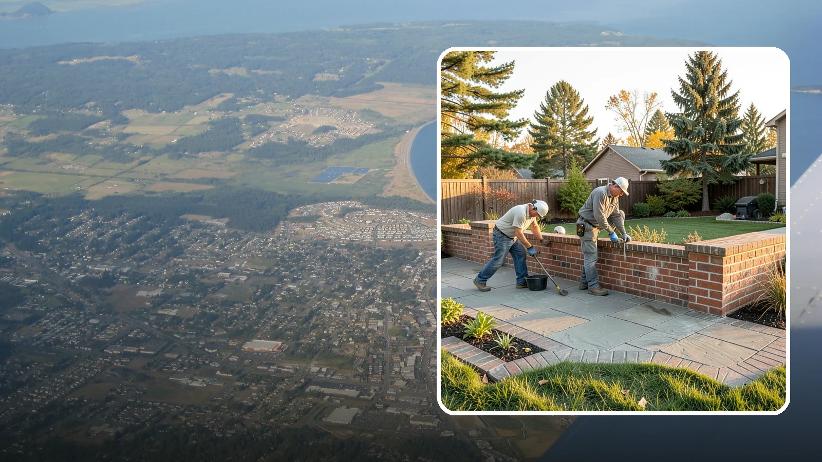 Brick Masonry in Oak Harbor, Island County, WA - Classic brickwork - walls, pillars, borders, and features - laid with precision for lasting appeal.