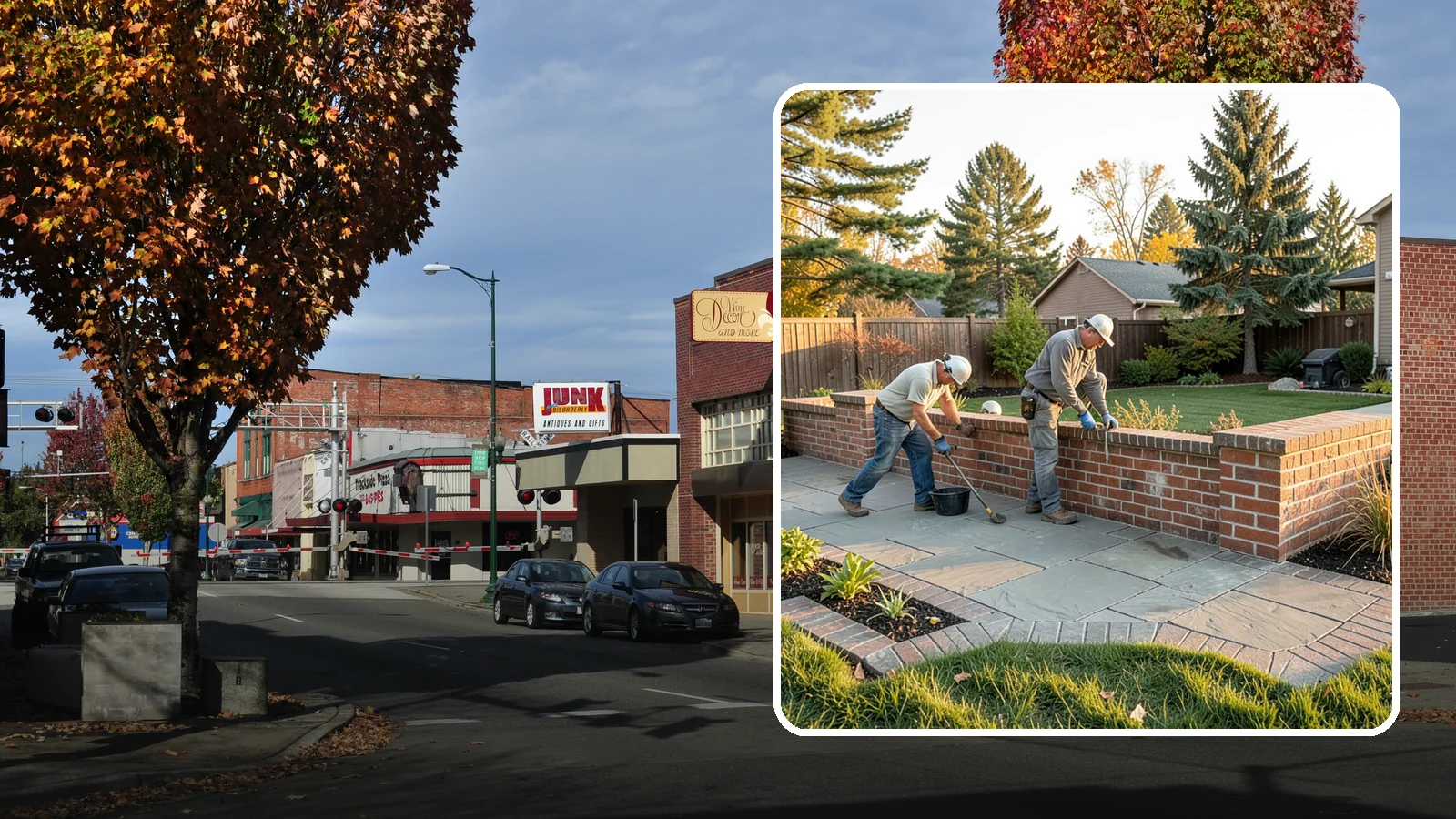 Brick Masonry in Puyallup, Pierce County, WA - Classic brickwork - walls, pillars, borders, and features - laid with precision for lasting appeal.