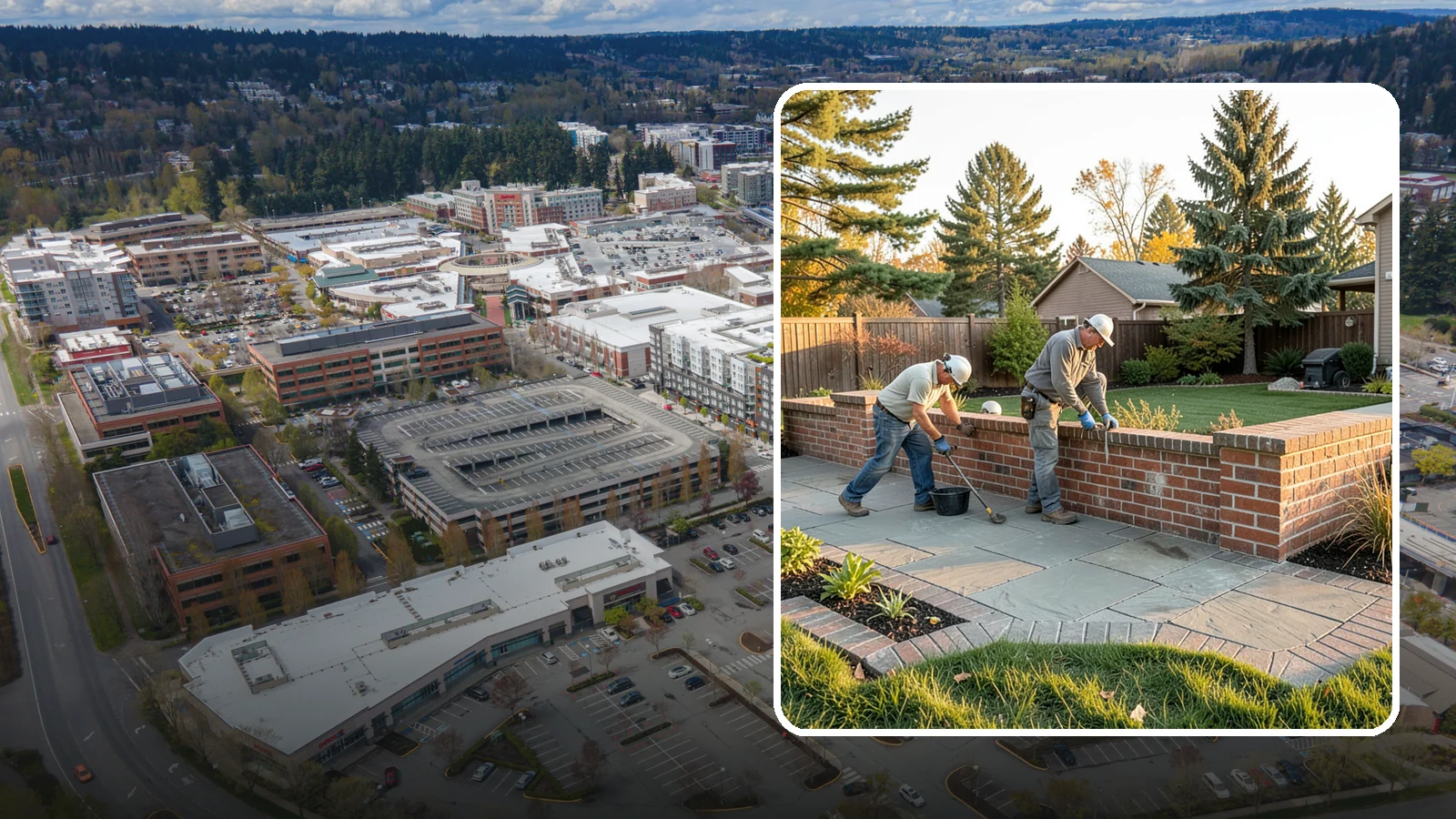 Brick Masonry in Redmond, King County, WA - Classic brickwork - walls, pillars, borders, and features - laid with precision for lasting appeal.