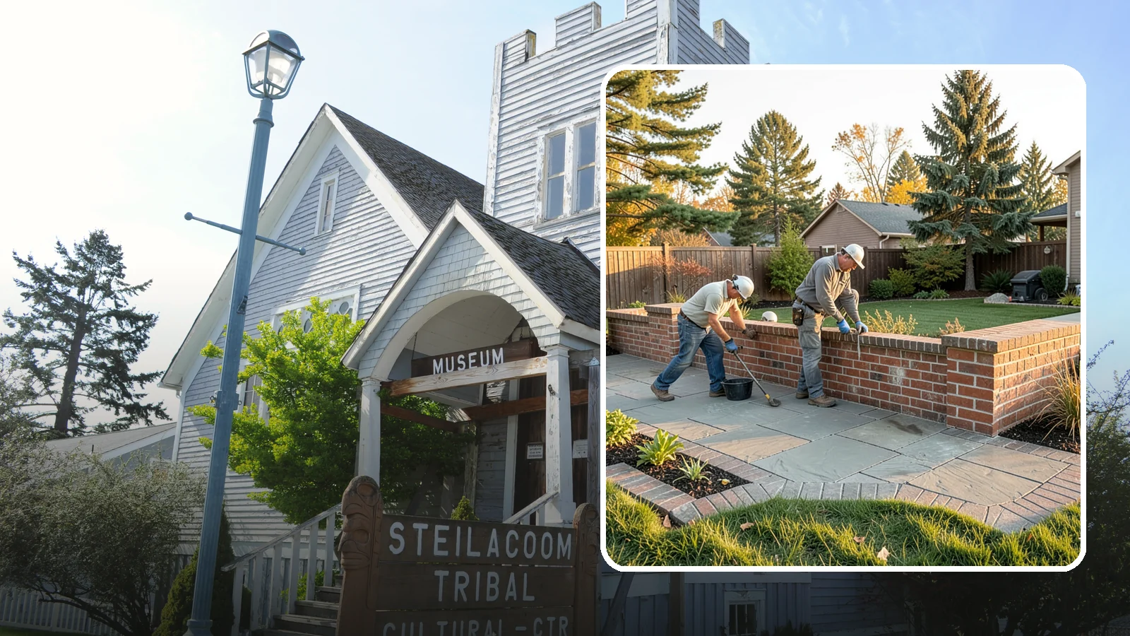 Brick Masonry in Steilacoom, Pierce County, WA - Classic brickwork - walls, pillars, borders, and features - laid with precision for lasting appeal.