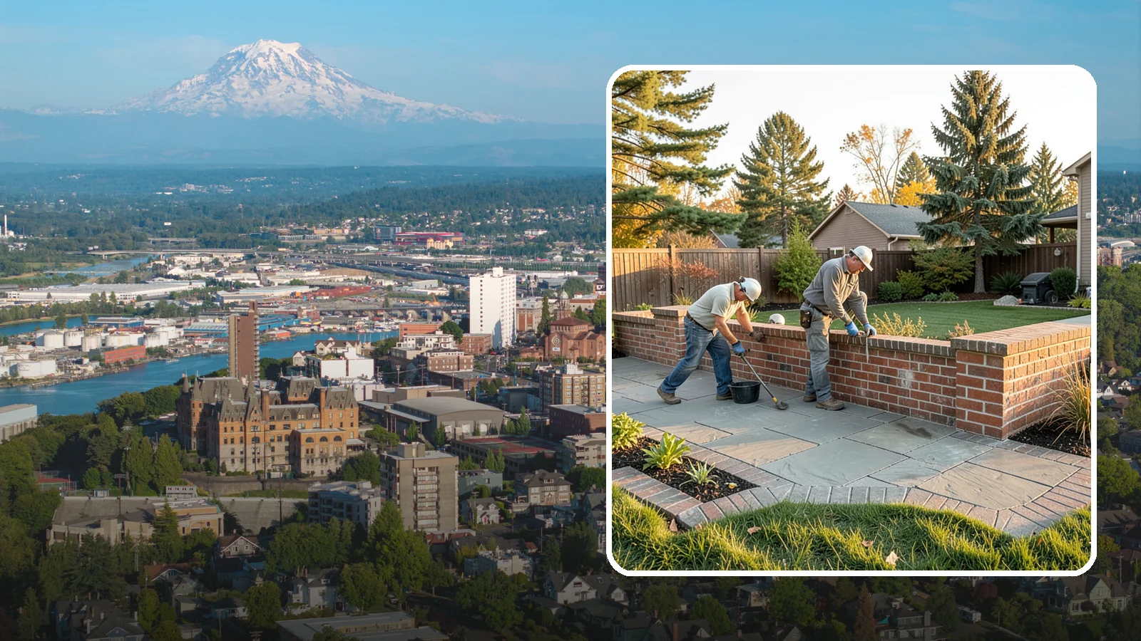 Brick Masonry in Tacoma, Pierce County, WA - Classic brickwork - walls, pillars, borders, and features - laid with precision for lasting appeal.
