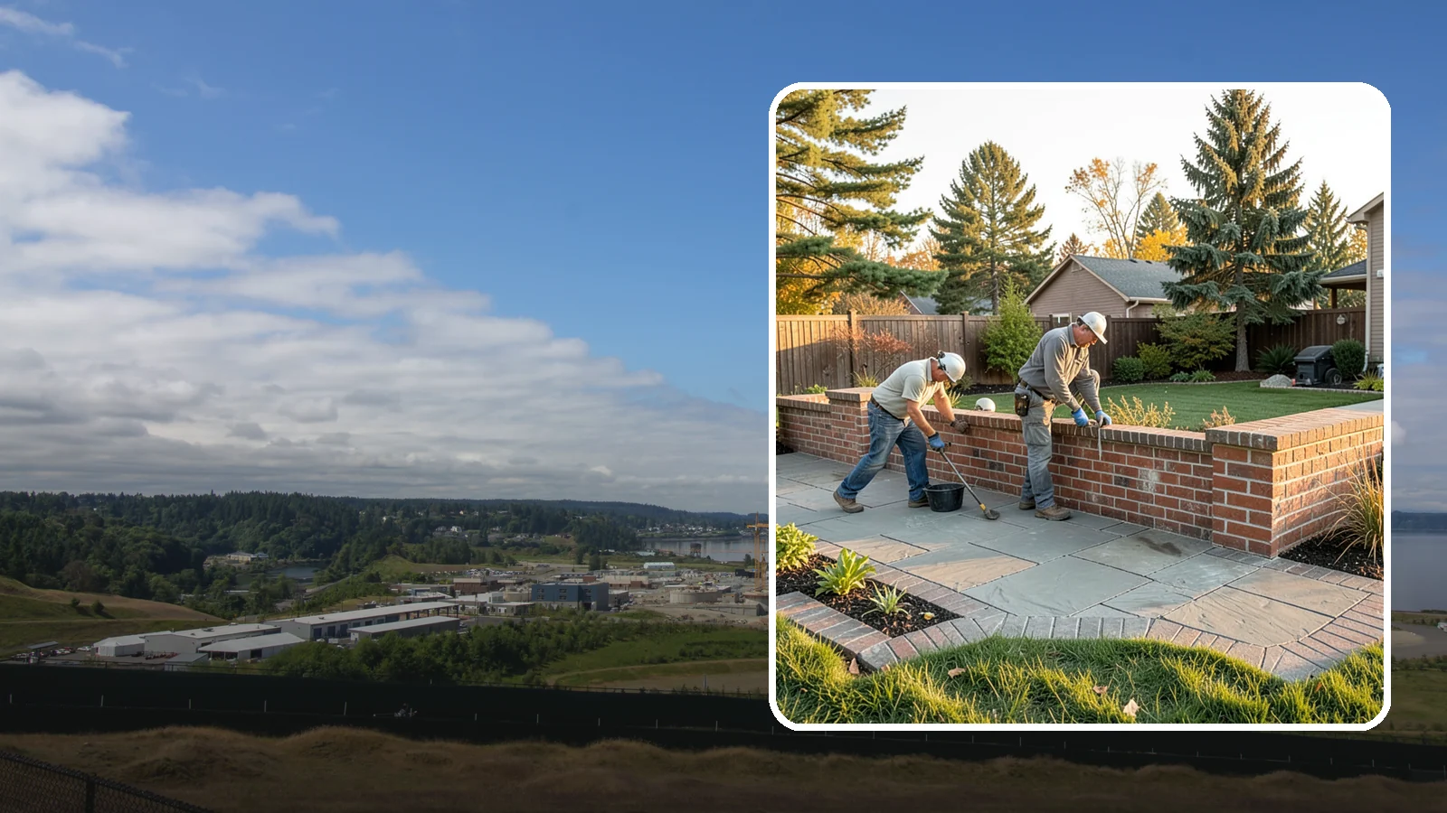 Brick Masonry in University Place, Pierce County, WA - Classic brickwork - walls, pillars, borders, and features - laid with precision for lasting appeal.