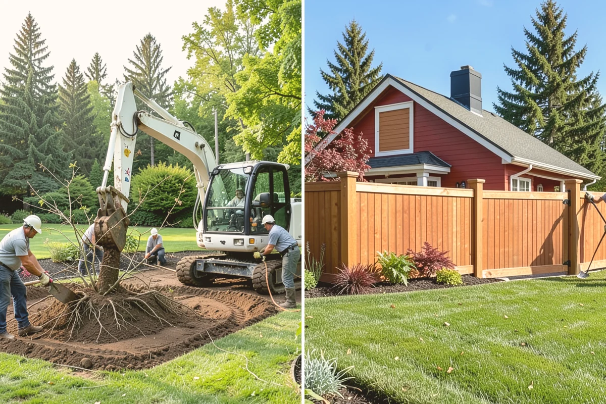 Brick Paver Installation in Algona, King County, WA - Lay out patterns and confirm drainage grade