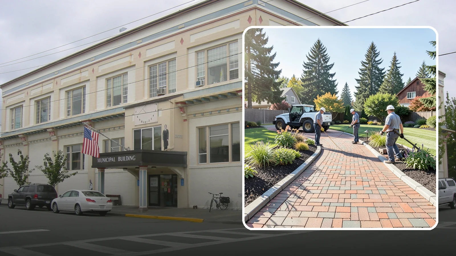 Brick Paver Installation in Anacortes, Skagit County, WA - Classic clay brick pavers that hold their color for decades, ideal for traditional PNW walkways, courtyards, and garden paths.