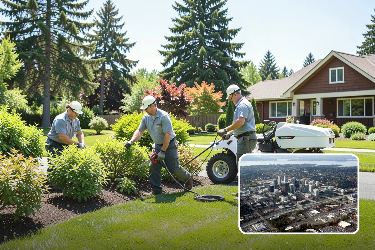 Brick Paver Installation in Bellevue, King County, WA - Through-body color that never fades or wears off