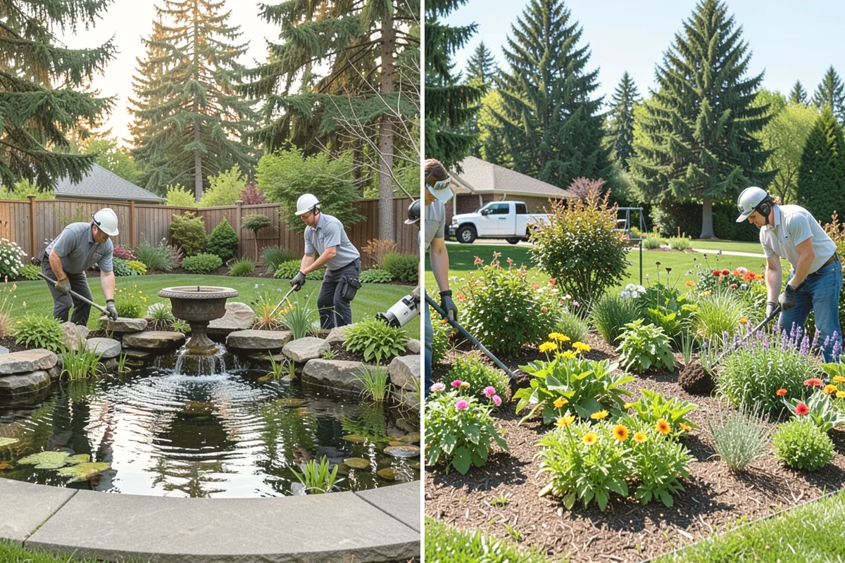 Brick Paver Installation in Burien, King County, WA - Lay out patterns and confirm drainage grade