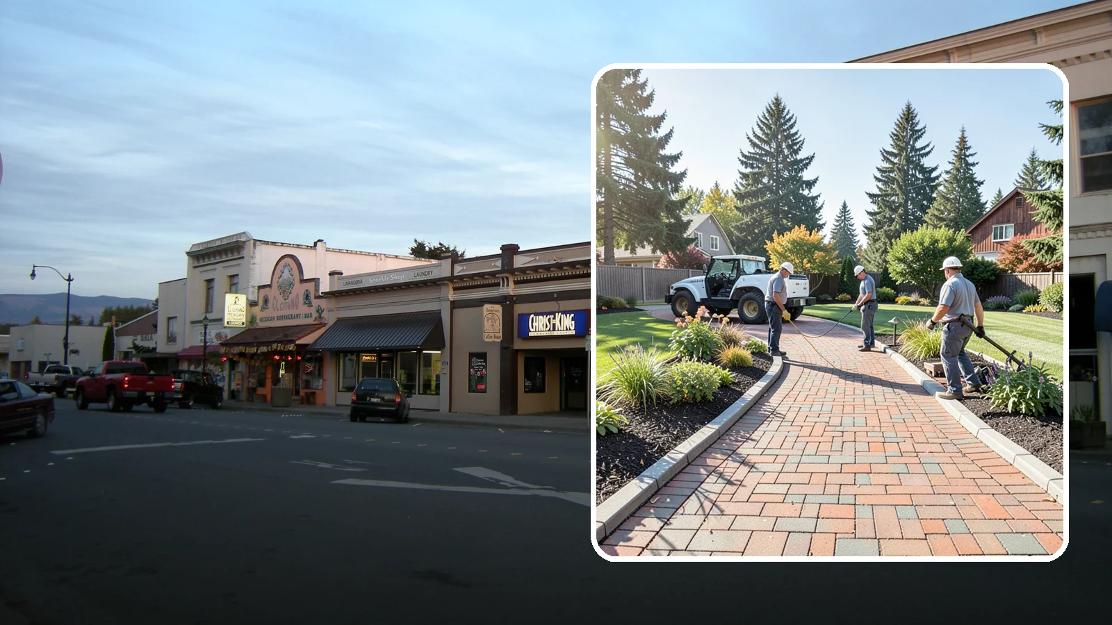Brick Paver Installation in Burlington, Skagit County, WA - Classic clay brick pavers that hold their color for decades, ideal for traditional PNW walkways, courtyards, and garden paths.