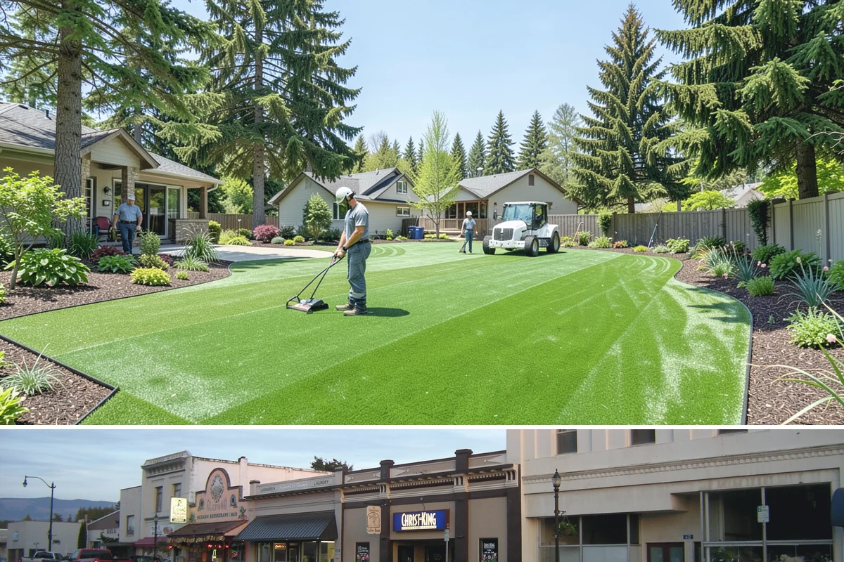 Brick Paver Installation in Burlington, Skagit County, WA - Ideal in the drier spring-to-fall stretch, though brick's tight joints tolerate our damp climate well once polymeric sand cures.