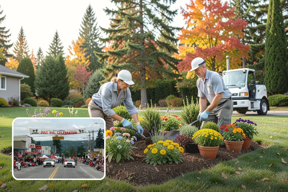 Brick Paver Installation in Carnation, King County, WA - Through-body color that never fades or wears off