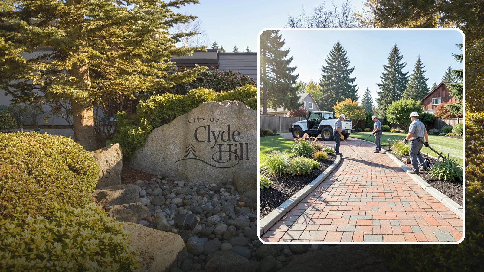 Brick Paver Installation in Clyde Hill, King County, WA - Classic clay brick pavers that hold their color for decades, ideal for traditional PNW walkways, courtyards, and garden paths.