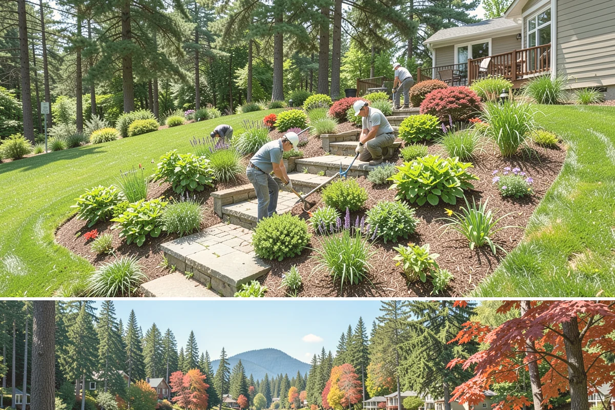 Brick Paver Installation in Covington, King County, WA - Ideal in the drier spring-to-fall stretch, though brick's tight joints tolerate our damp climate well once polymeric sand cures.