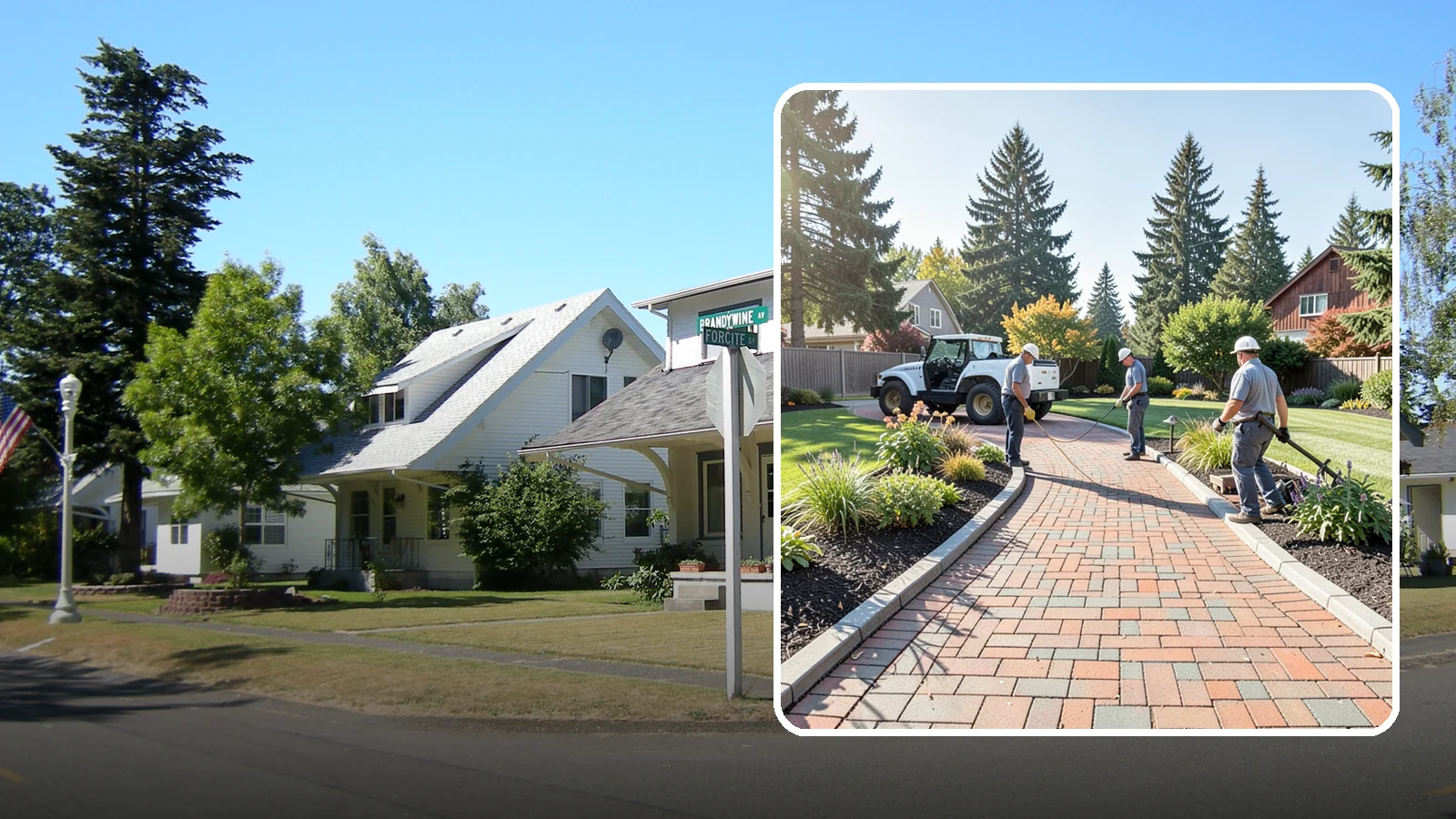 Brick Paver Installation in DuPont, Pierce County, WA - Classic clay brick pavers that hold their color for decades, ideal for traditional PNW walkways, courtyards, and garden paths.