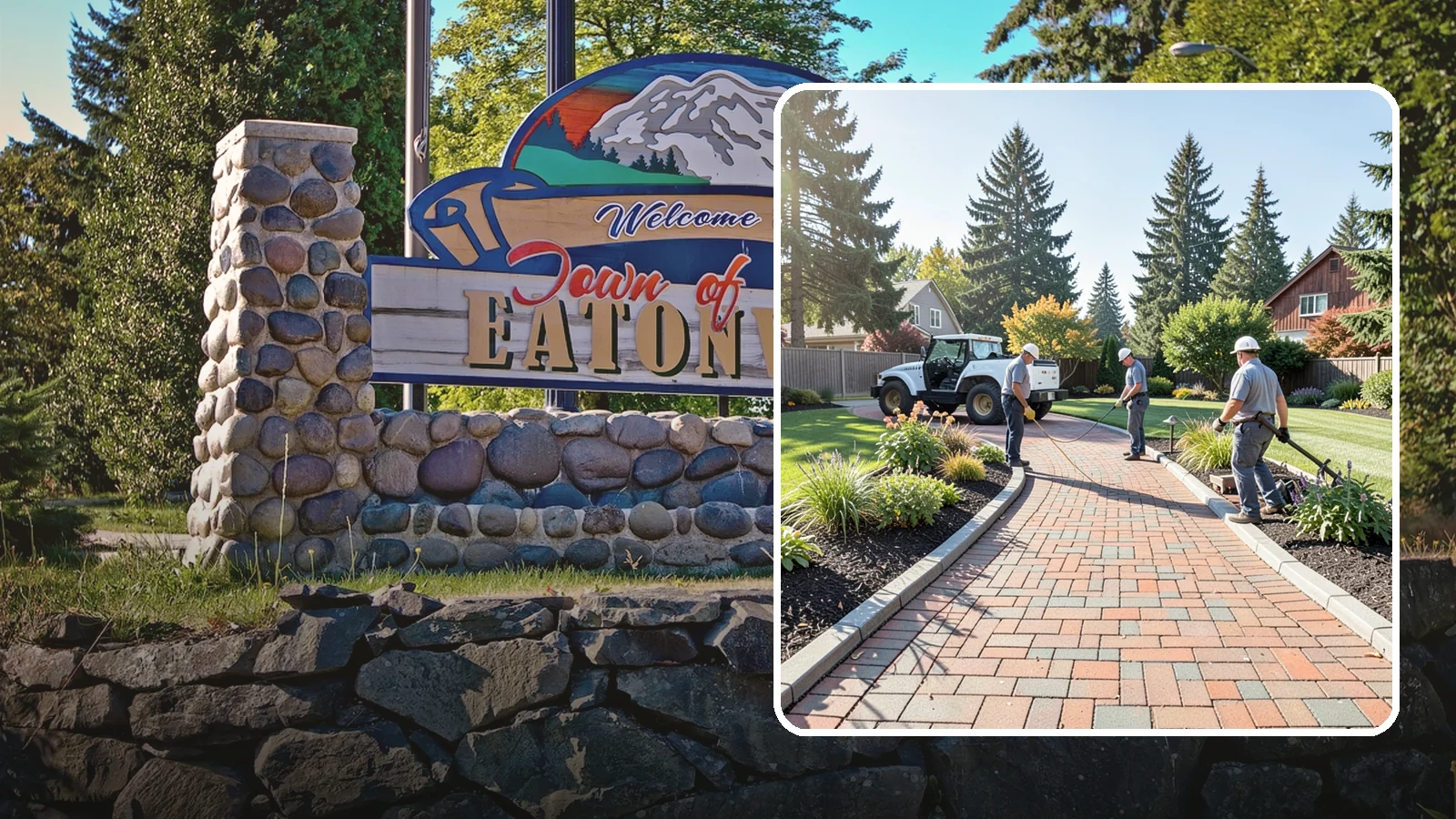 Brick Paver Installation in Eatonville, Pierce County, WA - Classic clay brick pavers that hold their color for decades, ideal for traditional PNW walkways, courtyards, and garden paths.