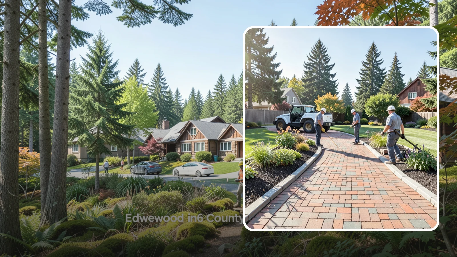 Brick Paver Installation in Edgewood, Pierce County, WA - Classic clay brick pavers that hold their color for decades, ideal for traditional PNW walkways, courtyards, and garden paths.