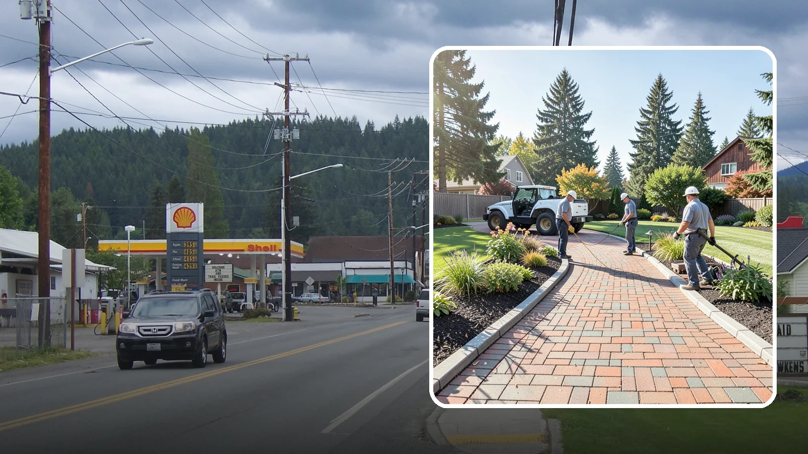Brick Paver Installation in Granite Falls, Snohomish County, WA - Classic clay brick pavers that hold their color for decades, ideal for traditional PNW walkways, courtyards, and garden paths.